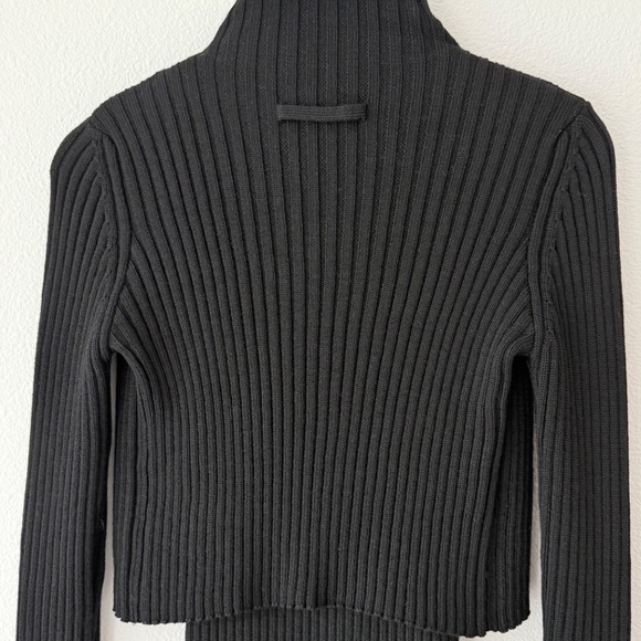 VINTAGE JEAN PAUL GUALTIER BLACK KNIT DRESS - Picture 3 of 10